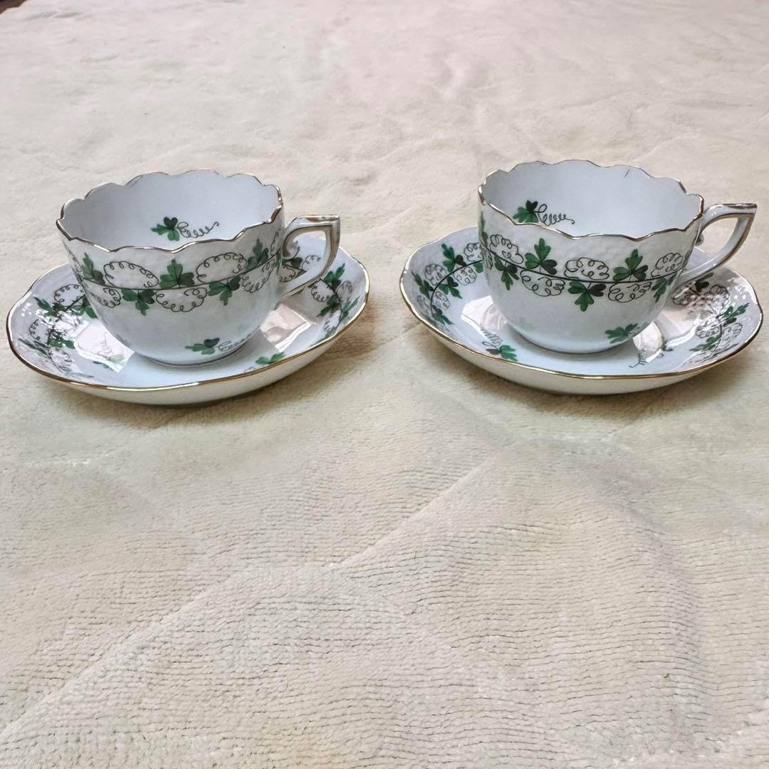 ☆人気☆/チャイニーズタイガー/Cup&Saucer/グリーン Green Stripe ☆人気☆/チャイニーズタイガー/Cup&Saucer/グリーン Green Stripe