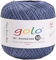 Vista 88 de golo 24 bolas hilo de ganchillo tamaño 10 hilo para tejer a mano hilo de ganchillo 10-24-1