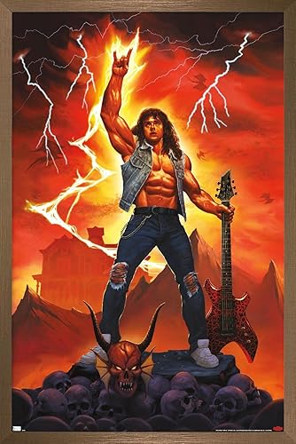 Vista 49 de Trends International Netflix Stranger Things: Season 4 - Póster de Rock On Wall de 22.375 x 34 pulgadas, versión premium sin marco