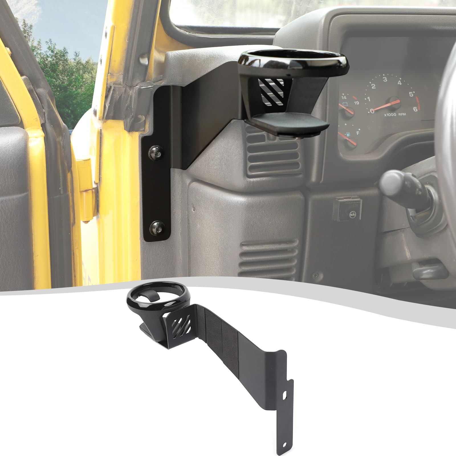 Amazon.com: SQQP Center Console Cup Holder Expander Fit for 1997