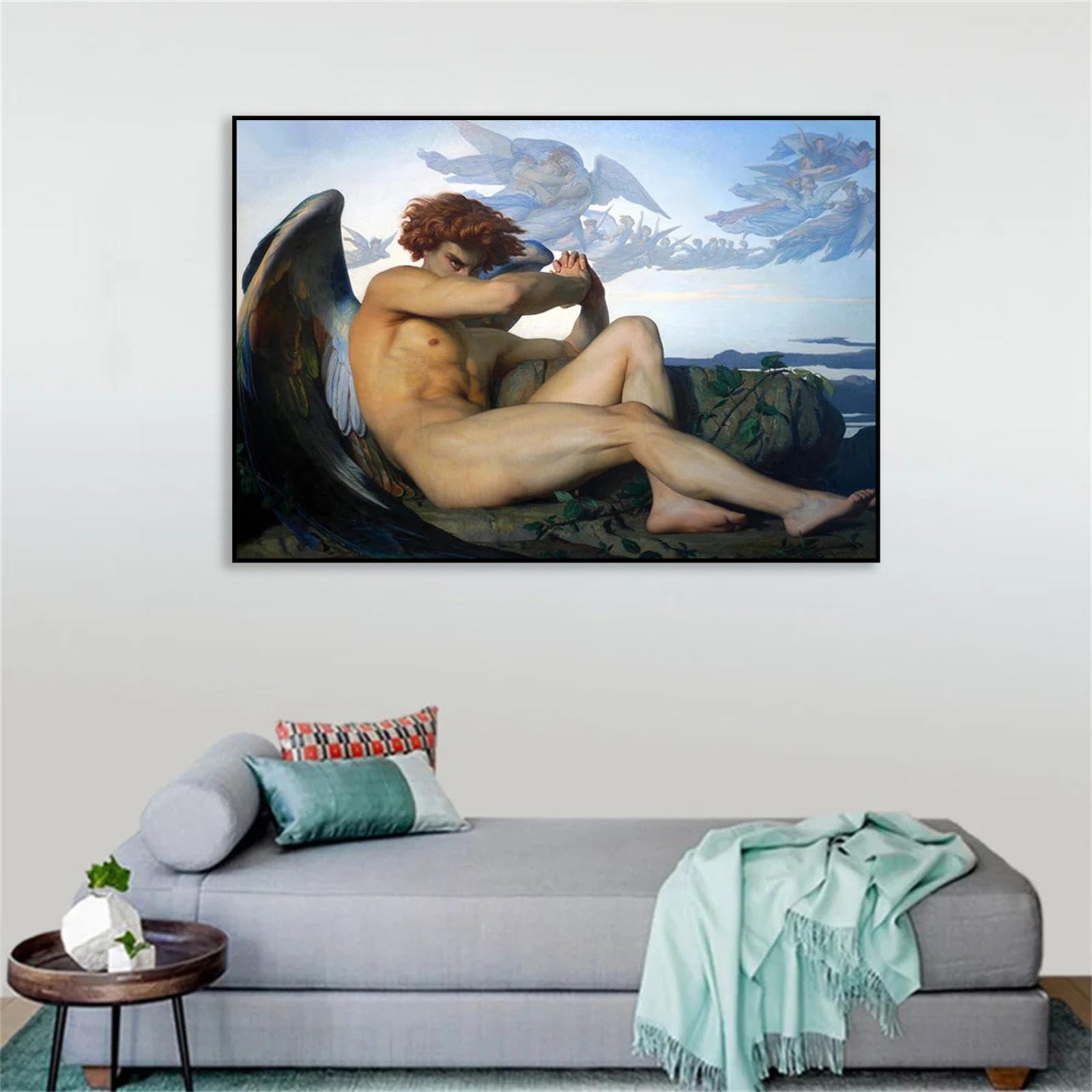 Amazon.com: Canvas Prints the Fallen Angel by Alexandre Cabanel