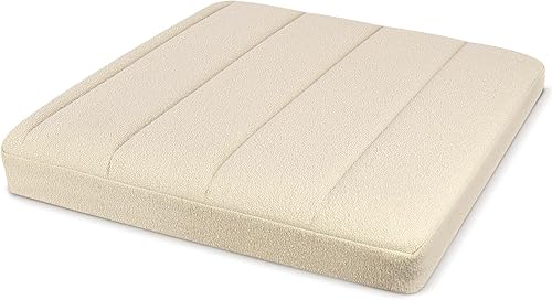 Miniatura 8 de Amgo Sillas de comedor con funda extraíble, almohadillas para sillas de cocina con parte inferior antideslizante, tela antiarañazos de mascotas