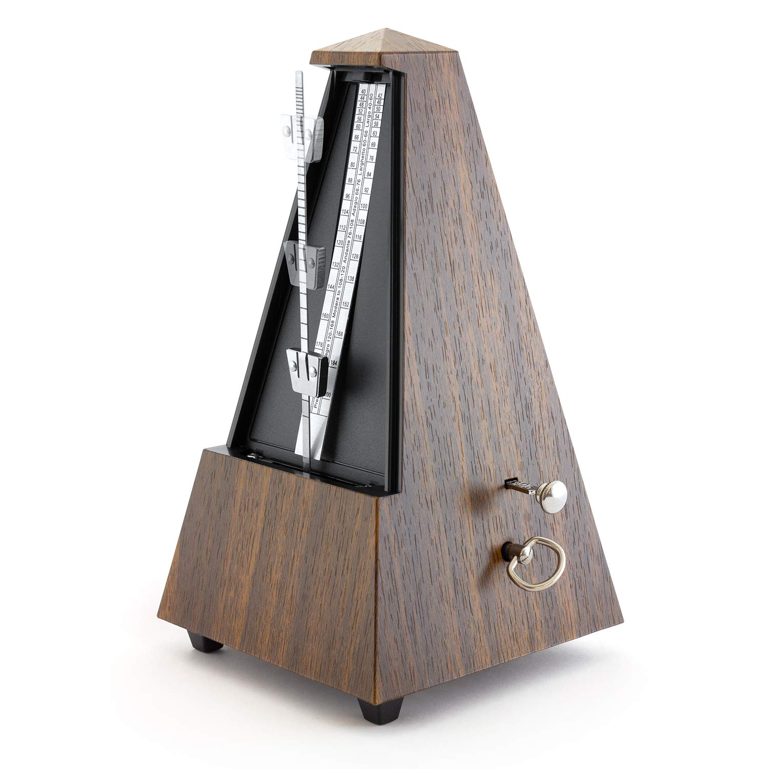 Theodore Theodore MET21-WD - Metrónomo de madera con forma piramidal