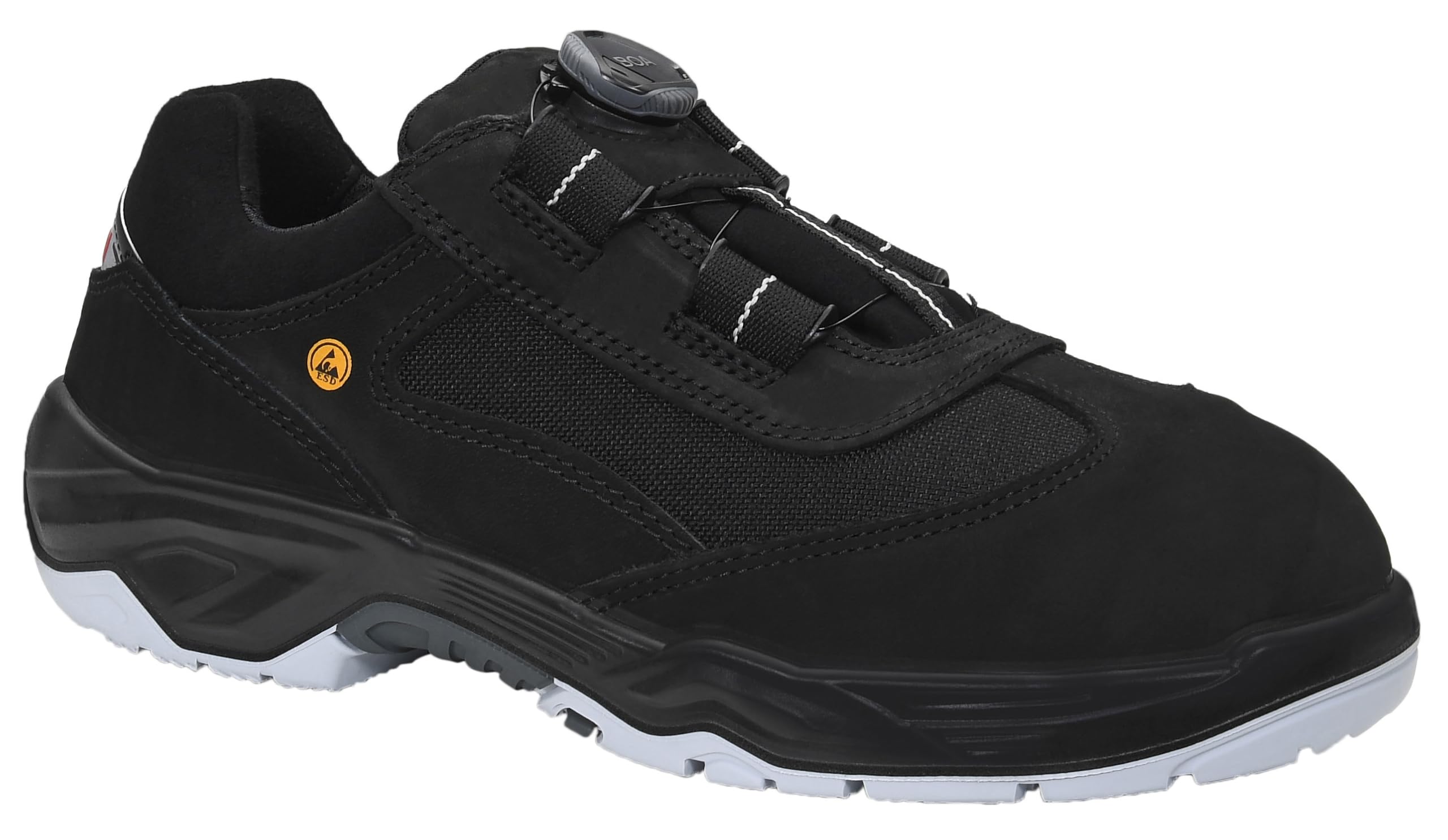 ELTEN Dustin BOA Low ESD S3S | Sicherheitsschuhe für Damen & Herren, Stahlkappe, leicht, atmungsaktiv, Gr. 41