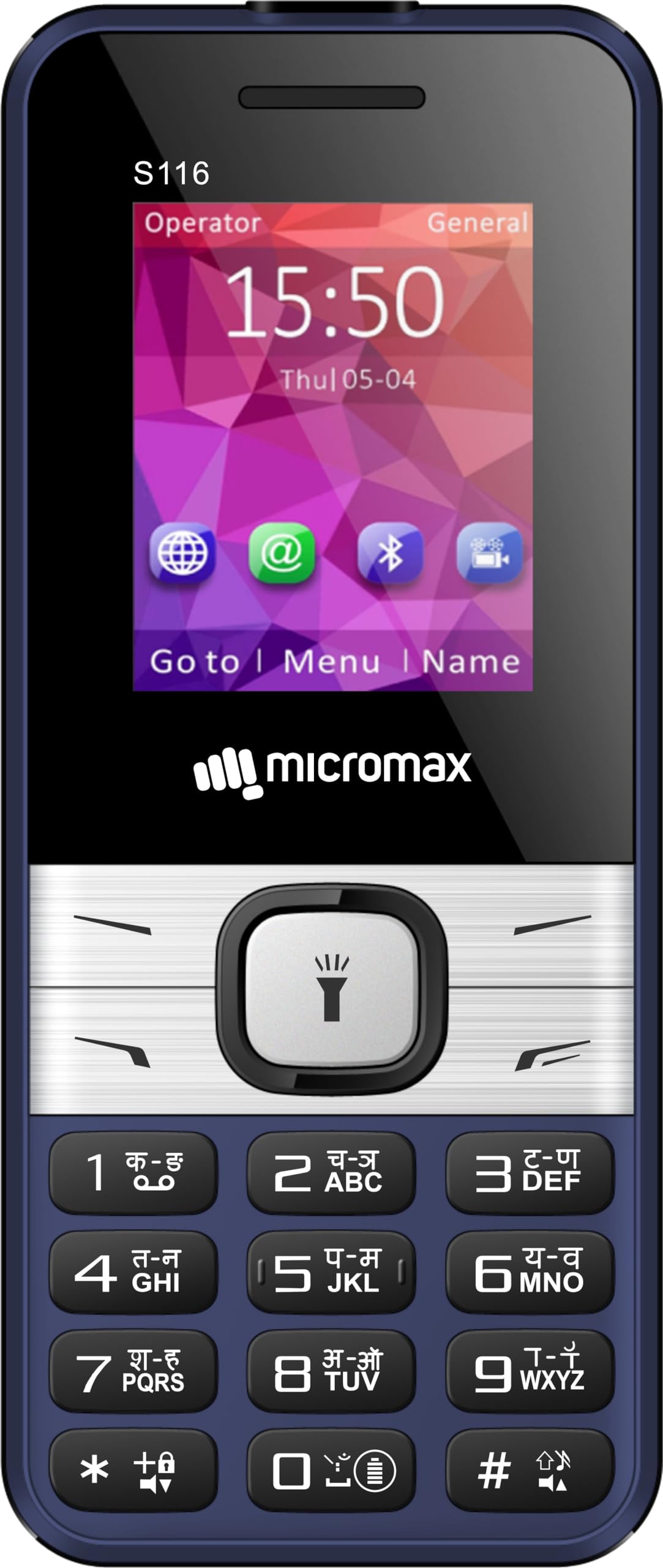 Micromax S116, Dual Sim Keypad with Long Lasting Battery & Dedicated Notification Ring, Wireless FM with Auto Call Recording | Blue (B016M4RSNO) Amazon Price History, Amazon Price Tracker