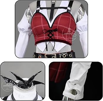 Amazon.co.jp: コスプレ衣装 【髪飾り、靴下付き】 フルセット 葛葉