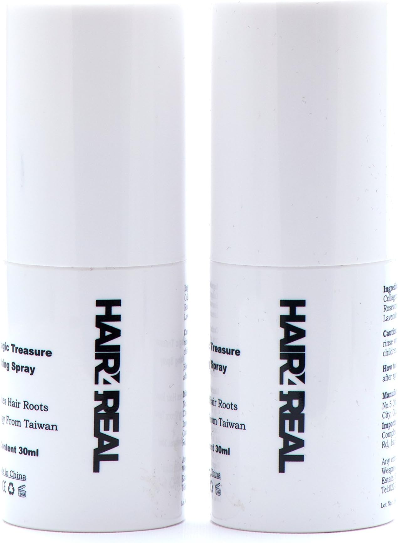 Hair Locking Spray, Transparent, 30 ml (Pack of 2)