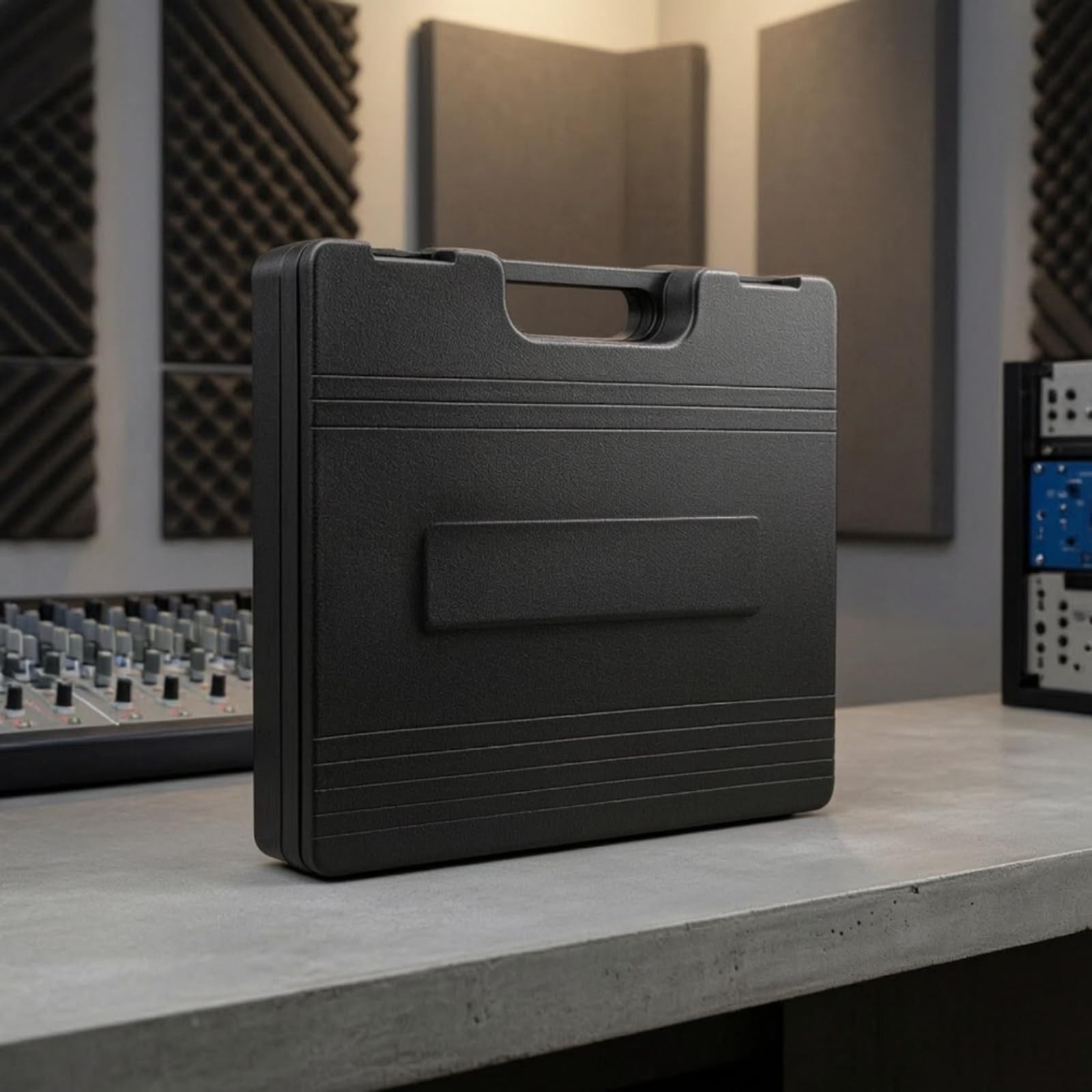 Valigetta Porta Attrezzi Antiurto, Molto Grande | Custodia per Microfoni, Personalizzabile, Custodia con Maniglia Ribaltabile, Concerti