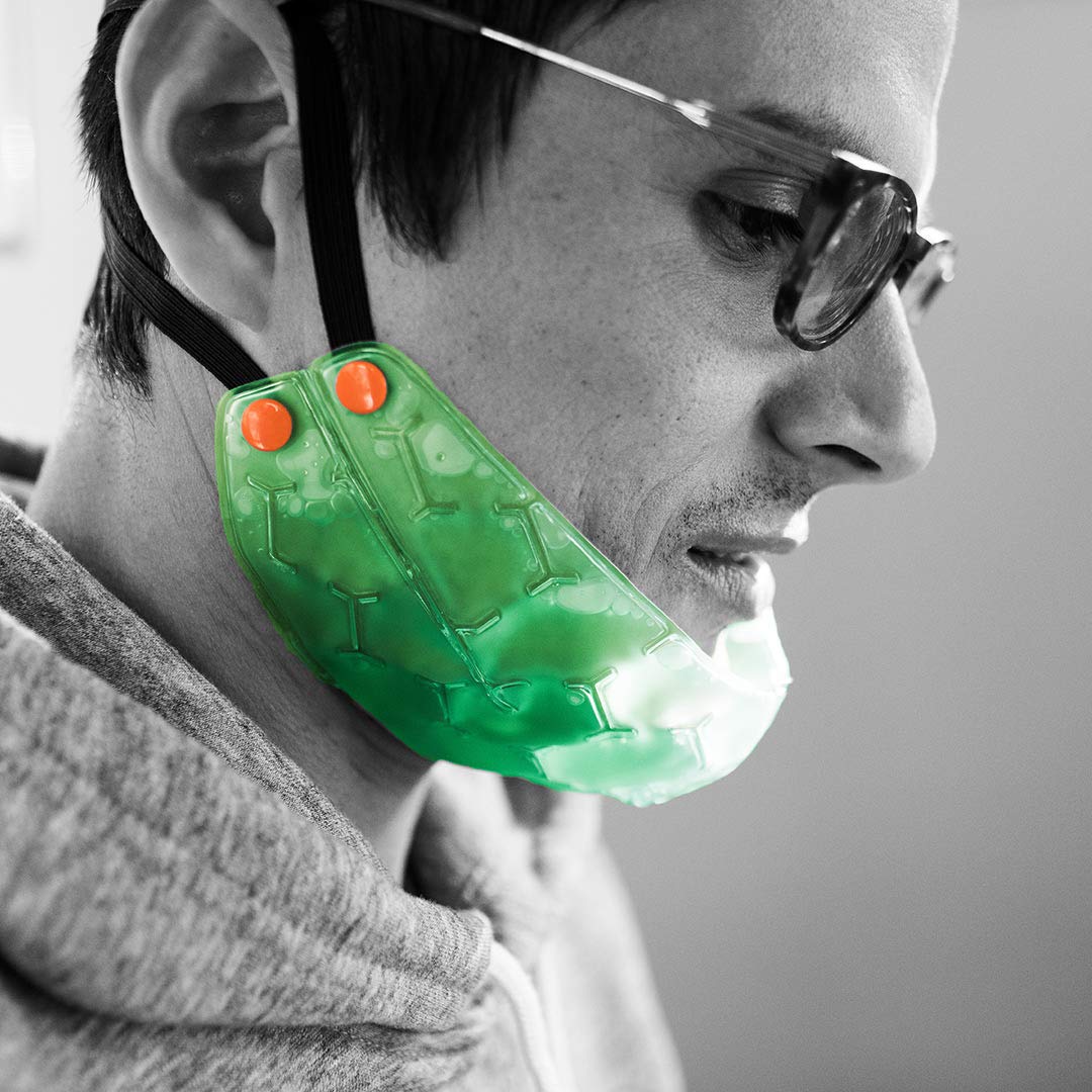 KOOL'N FX Hot & Cold Compression Therapy-Jaw & Chin Adjustable & Reusable Gel Pack -Hexfit Technology- Pain Relief for TMJ, TMD, Wisdom Teeth, Dental Implants, Facial Surgery & More [One-Size]