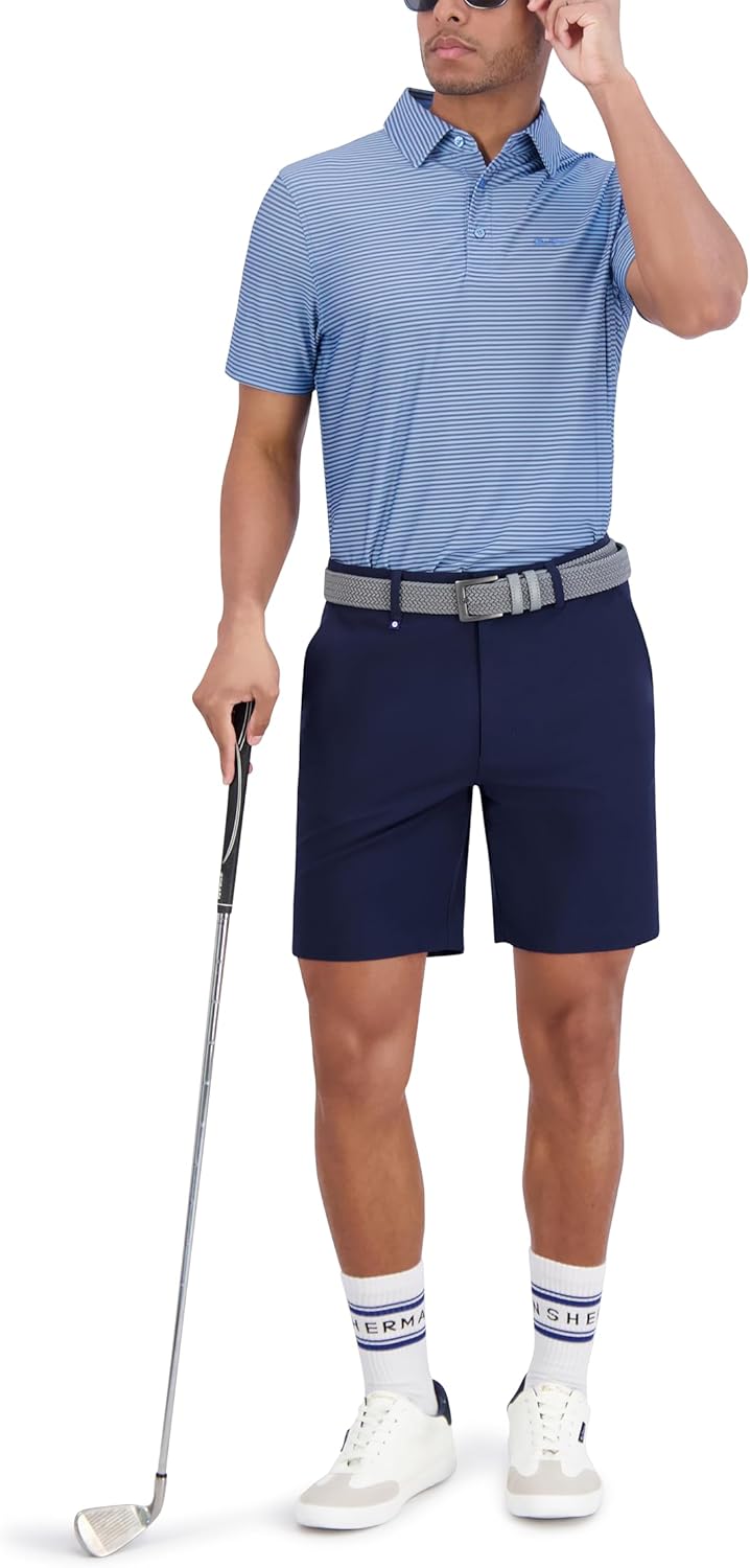 Ben Sherman Men's Performance Golf Shirts– Stretch, Extra Soft Fabric, Moisture-Wicking, Odor Resistant - Image 4
