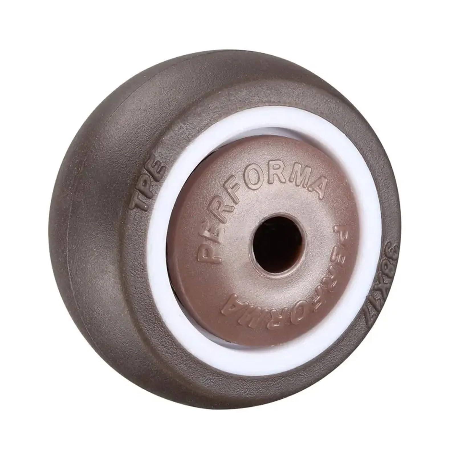 Möbelrollen 4 Teile/satz 2 ”Heavy Duty Swivel Stem Gummi Caster Räder M12 X 25mm Feststellrollen Ersatz for Möbel(Set 1)