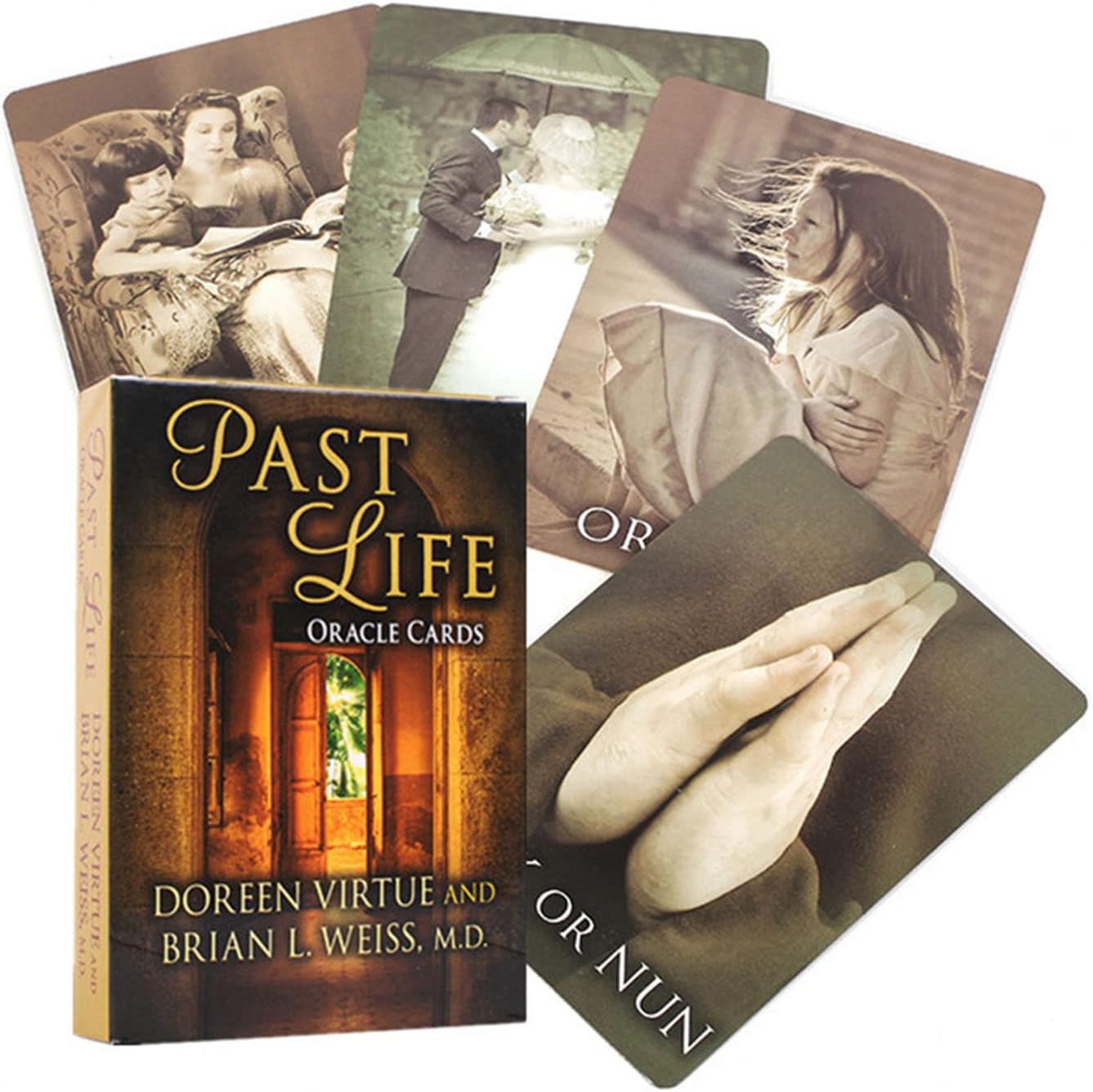 Oracle Cards,Classic Set with The Guide Future 45 Tarot Cards, The Game Beginner and Professional Player for Holiday Family Party Playing Card Board Game Gifts,A