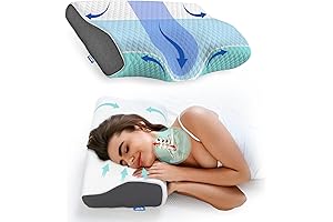 Derila Memory Foam Pillow - Snoring Relief for Women