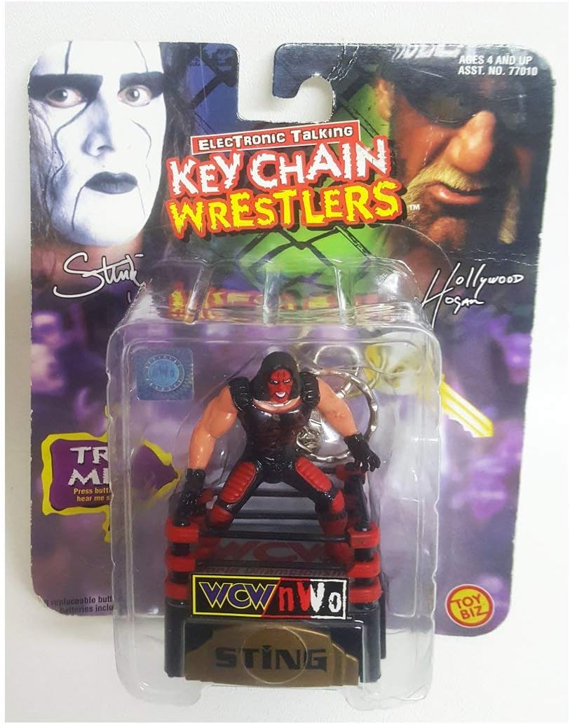 ELECTRONIC TALKING KEY CHAIN WRESTLERS: STING