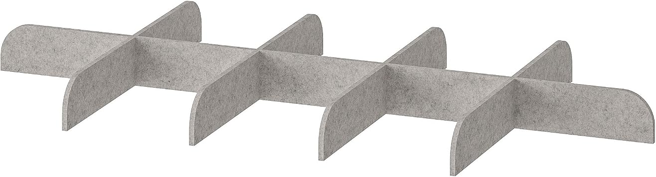 KOMPLEMENT divider for pull-out tray 65x30x4.5 cm light grey