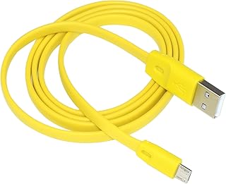 Replacement Wonderboom Charging Cable Wire USB Power Supply Cord Compatible with UE Boom Wonderboom UE Boom 2 Megaboom Ultimate Ears Miniboom Mobileboombox Wireless Speaker (Yellow)