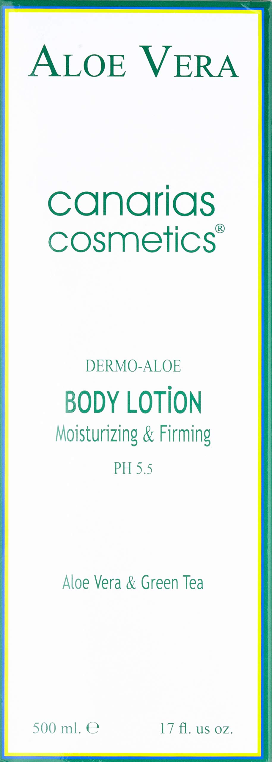 Canarias Cosmetics Dermo Aloe Body Lotion, 1er Pack (1 x 500 ml)
