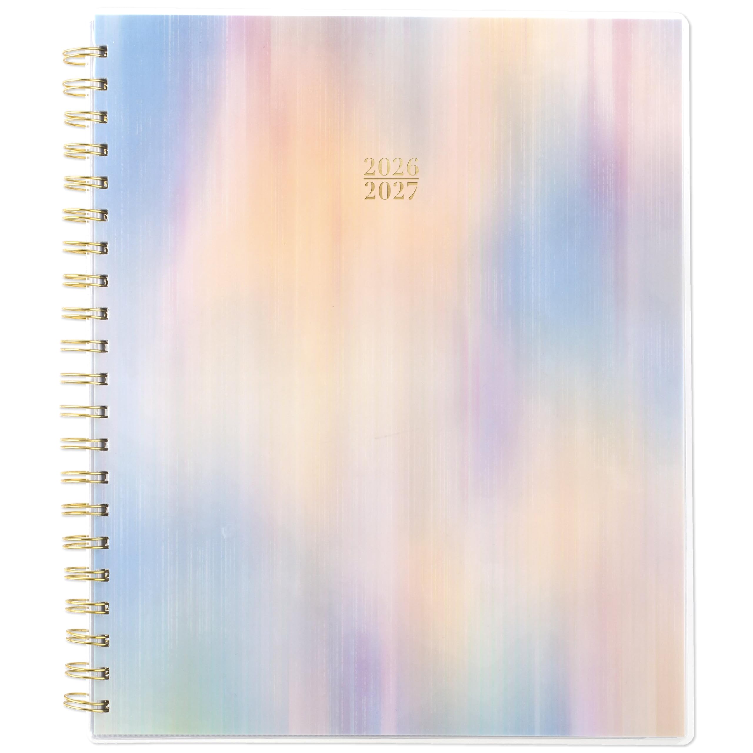 Cambridge Planner 2026-2027 settimanale e mensile accademico 12 mesi luglio-giugno, 21 x 28 cm, illuminato dal sole (1793-905A)