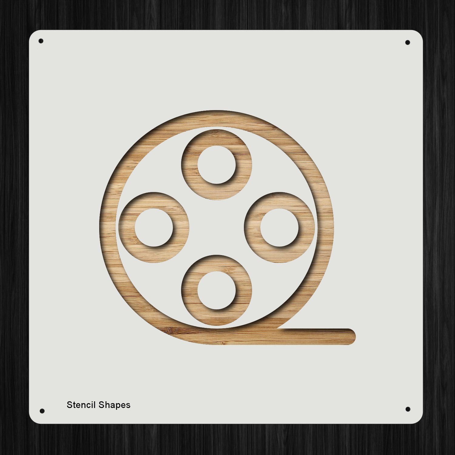 Movie Reel Stencil