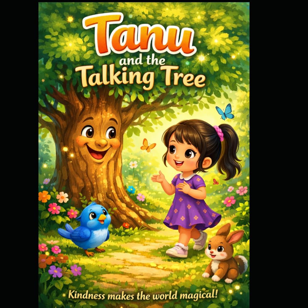 Tanu and the Talking Tree: A Magical Forest Adventure About Kindness and Friendship for Kids Ages 3-6