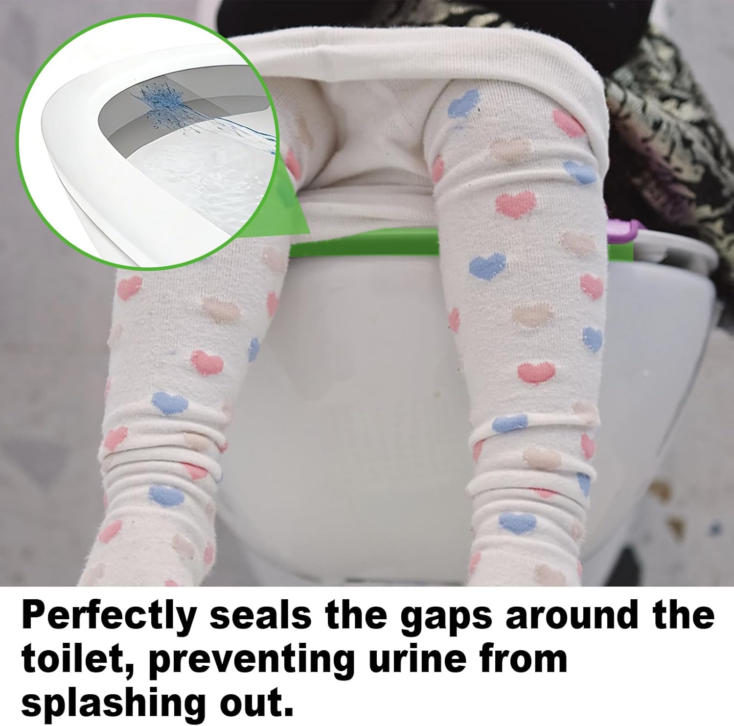 6Pcs Toilet Seat Splash Guard, Pee Shield & Urine Deflector for Boys, Anti-Splash Toilet Guard for Potty Training, Easy-to-Clean Portable Pee Deflector for Bathroom