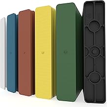 ENERO® Profi Abstandshalter - 100x20 mm (6 variable Dicken) - MADE IN GERMANY - 600 Stück Unterlegplättchen - Set von Verg...