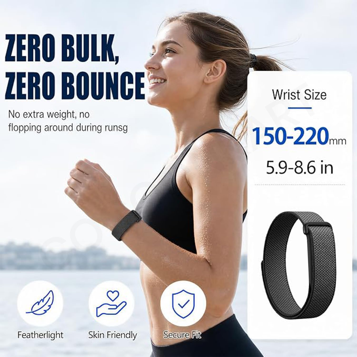 Stretch Nylon Sport Strap Compatible For Fitbit Air (Only Strap) — Amazon image 6