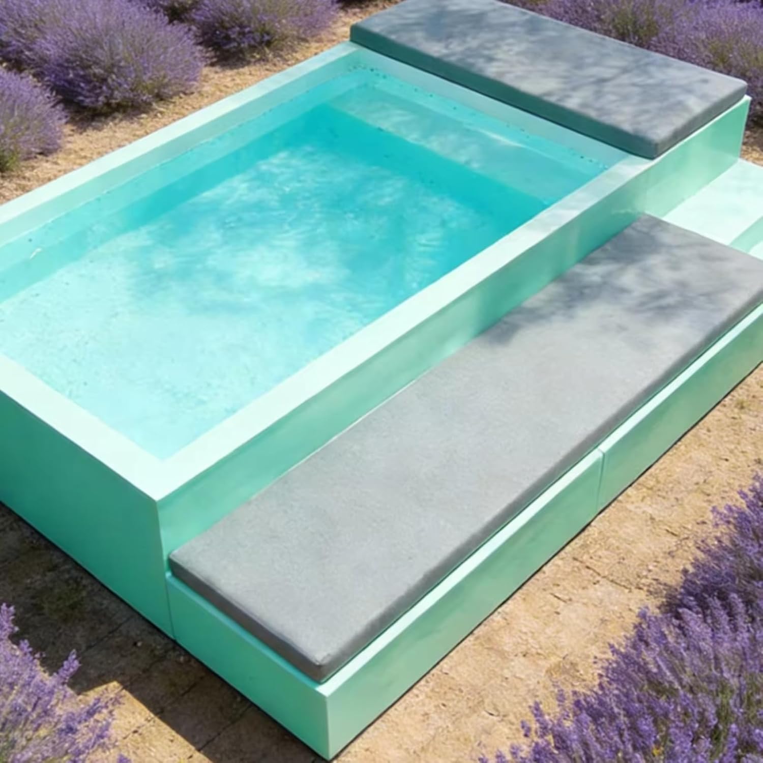 Round Heavy Duty Swim Pool with Sofa Swimming Pool with Cleaner for Villa Hotel