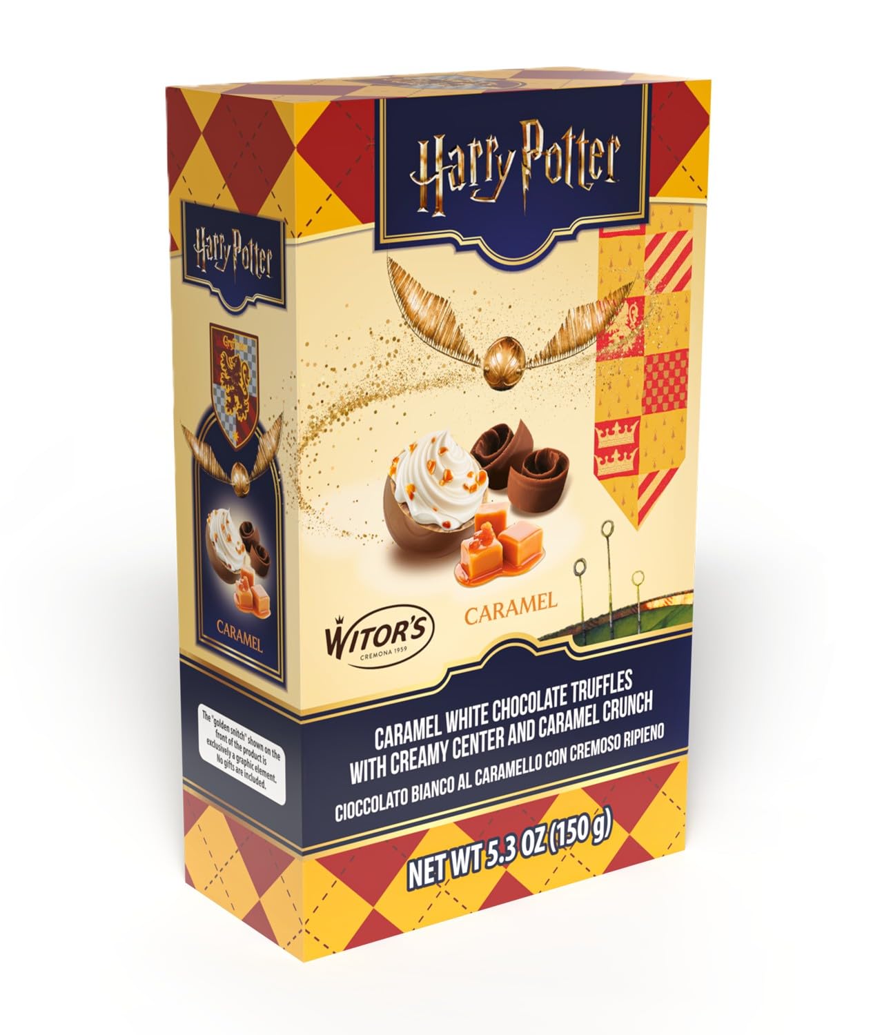 Harry Potter White Chocolate Caramel Truffle Box 150g