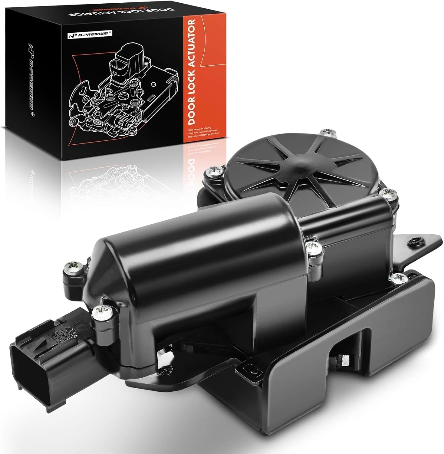 A-Premium Rear Power Liftgate Latch Actuator Compatible with Chevy Suburban Tahoe GMC Yukon Acadia Cadillac Escalade SRX & More, 6-Pin Trunk Door Lock Actuator Motor 13581405