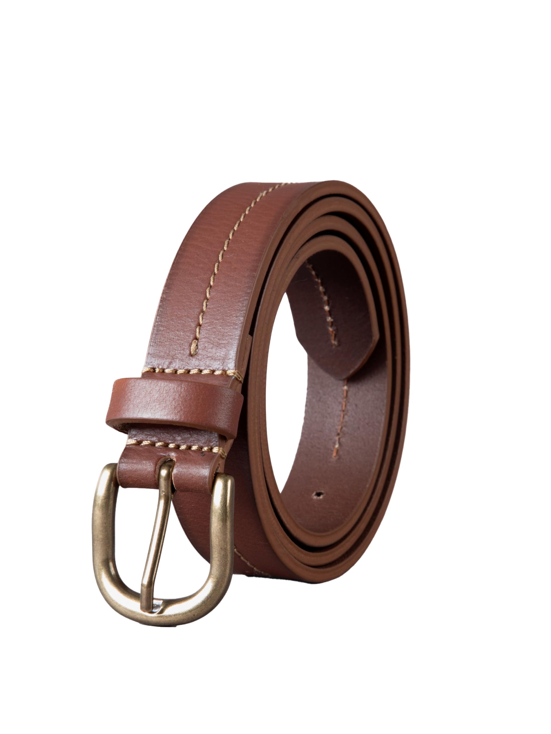 Lakeland Leather Women's Tan 'Kendal' Leather Belt In | : 2XL