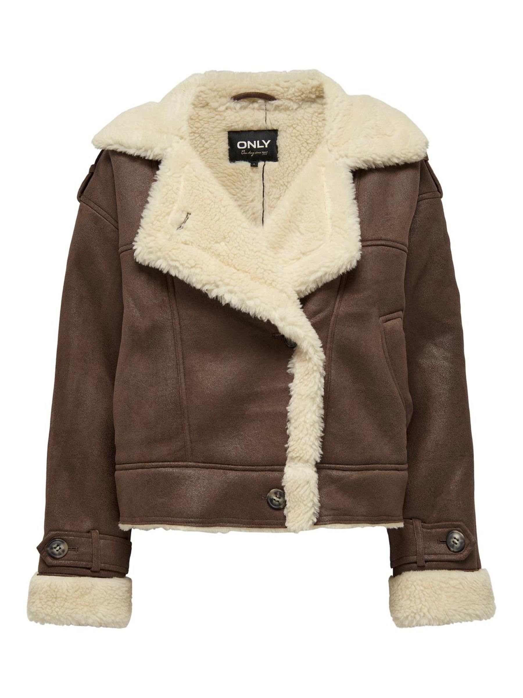 ONLYLVA FAUX SUEDE BONDED JACKET CC OTW Mont Ceket Kadın