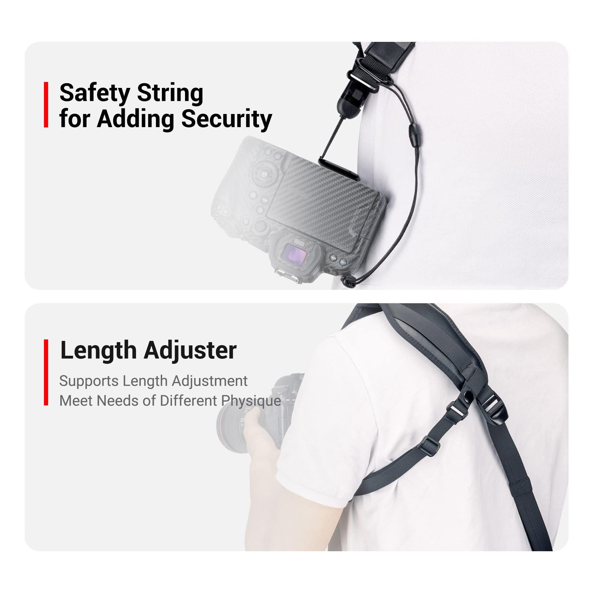 PROfezzion Camera Strap - Wrist & Hand Strap for DSLR & Mirrorless Cameras
