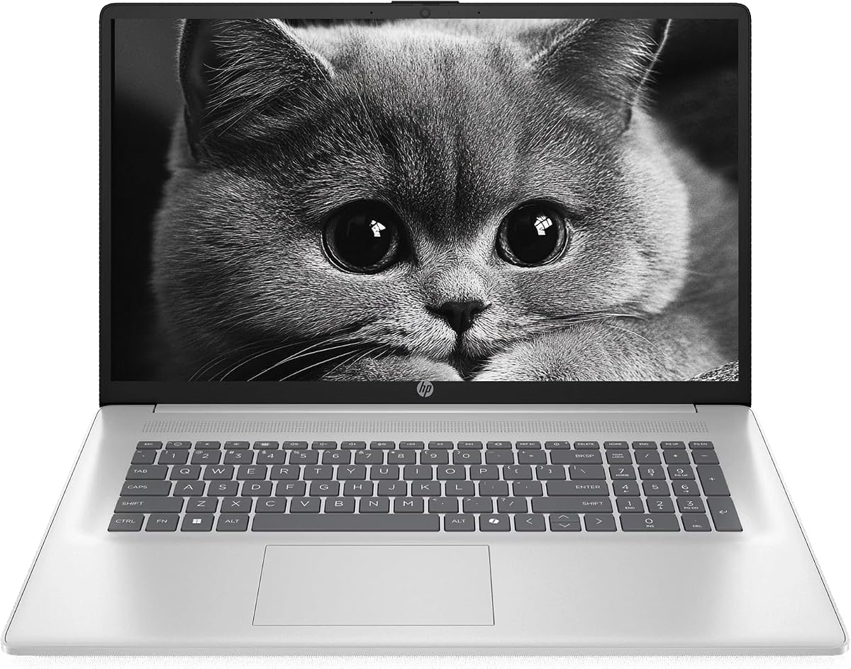 17.3" Business Laptop, AMD Ryzen 5 7430U, FHD IPS Anti-Glare Display, 64GB RAM, 2TB SSD, AMD Radeon Graphics, Wi-Fi6, Copilot AI, Windows 11 Pro, Accessories for Business, Students, Home Office