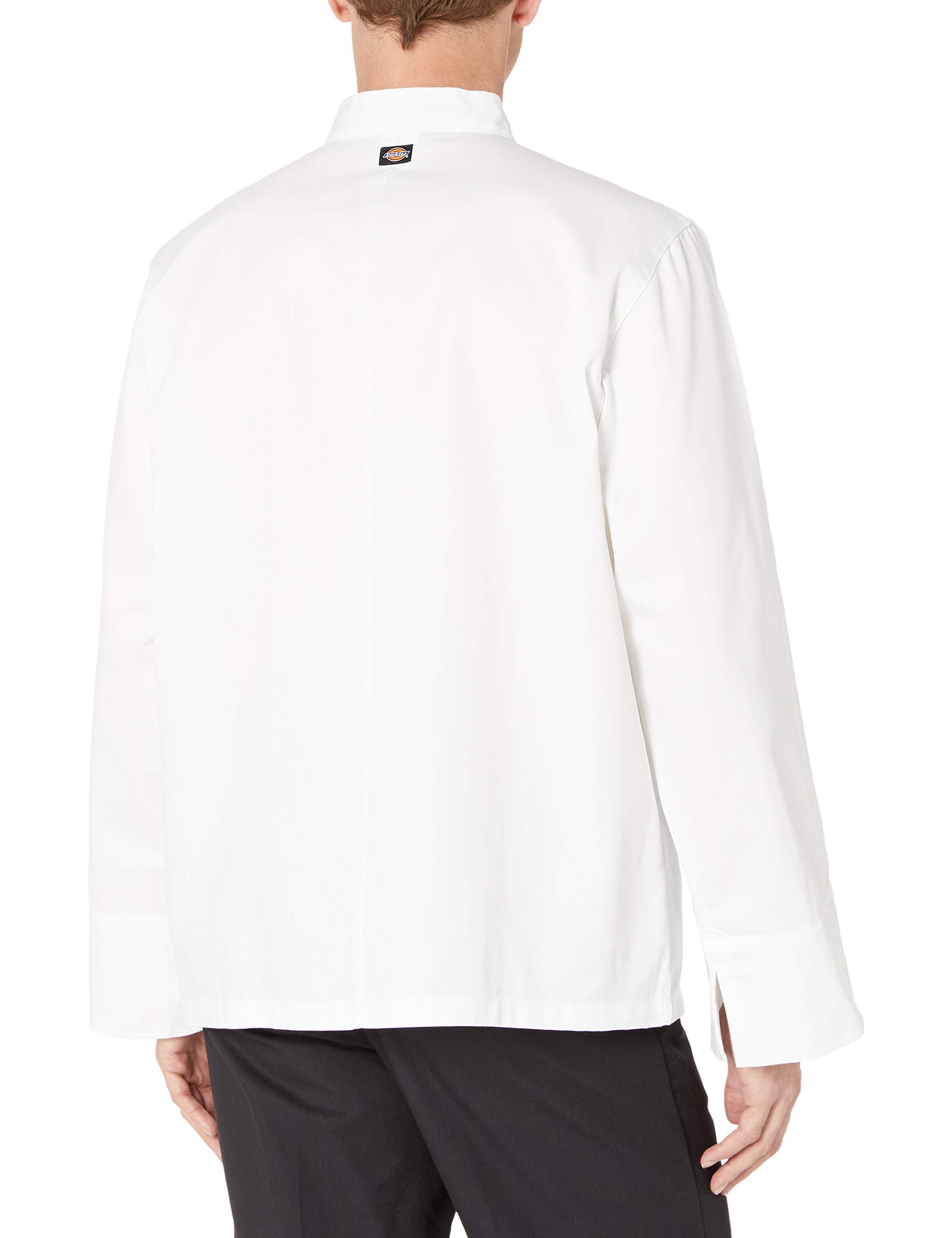 Dickies Chef Classic 8 Button Coat, White, Medium