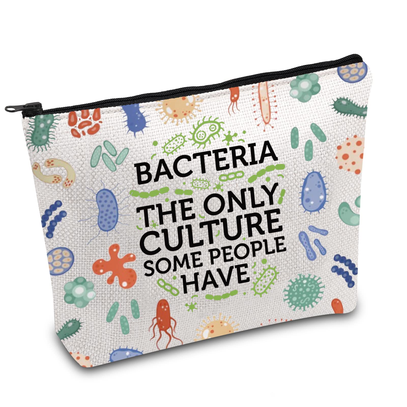FOTAP Biology Teacher Survival Kit - Microbiologist Gift - Science Makeup Bag - Graduation Gift - Bacteria