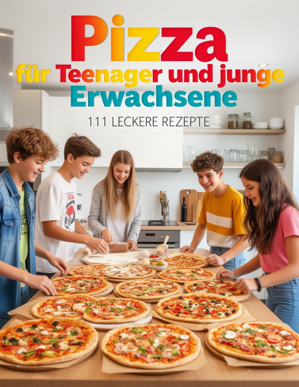 Pizza für Teenager und junge Erwachsene - 111 leckere Rezepte (Kochen & Backen für Teenanger und junge Erwachsene)