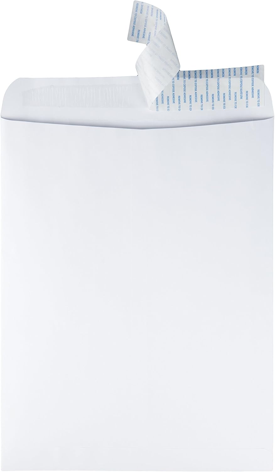 Quality Park 12 x 15-1/2 Catalog Mailing Envelopes, Redi-Strip Self Seal Closure, 28 lb White Wove Paper, 100 per Box (QUA44082)