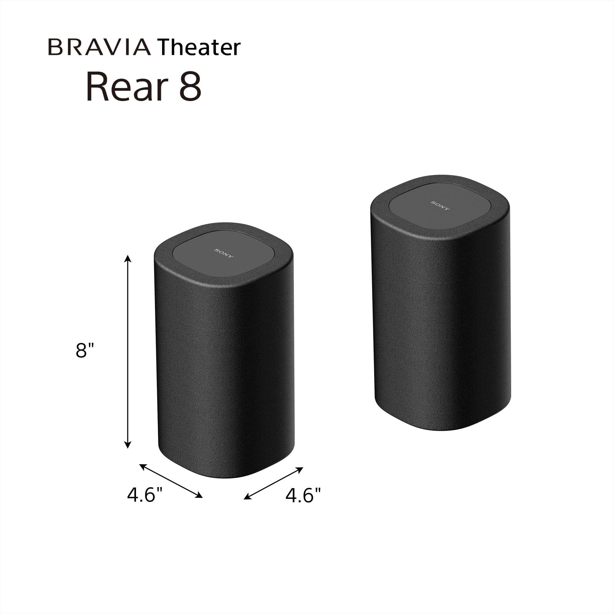 Amazon.com: Sony BRAVIA Theater Rear 8 SA-RS8 Wireless Rear