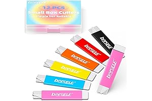 DIYSELF Box Cutter Retractable 12 Pack