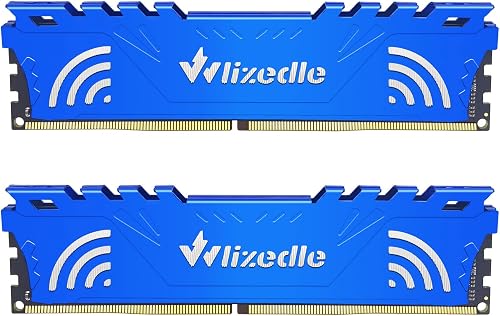 DDR4 2666MHz Mémoire RAM 32Go Kit (2x16Go) CL19 UDIMM M Wlizedle