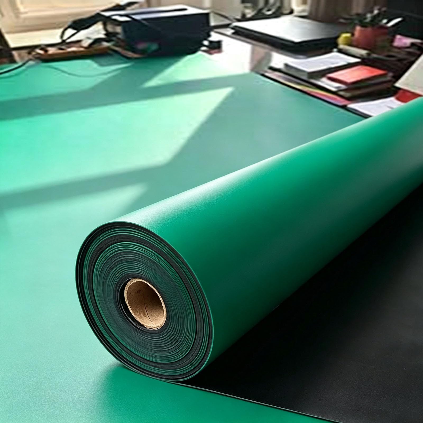 tappetino saldatura Tappetini Da Banco Antistatici Spessi 0,2 Cm Per Catena Di Montaggio Elettronica, Tappetini Per Saldatura ESD In Gomma PVC(W 60 CM L 180 CM T 0.2 CM)