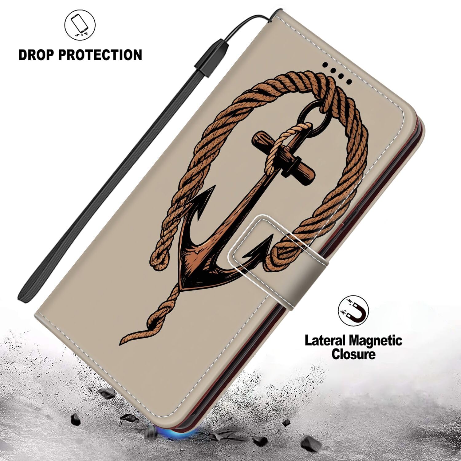 Amazon.com: ZHONGWEI Wallet Phone Case for iPhone 15 14 12