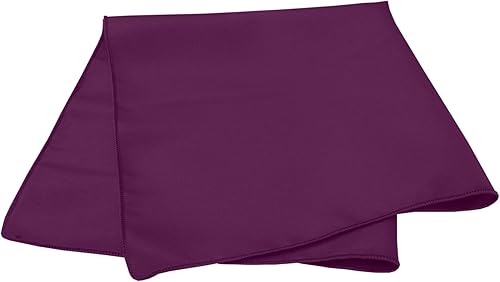 Miniatura 2 de Ultimate Textile -1 docena- Servilletas de tela de poliéster de 20 x 20 pulgadas berenjena berenjena