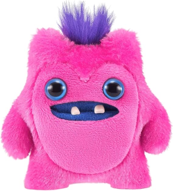 Zuru Baby Fuggs Plush Toys, 3.5 Inch Mini Monster Collectibles, Fuggler Funny Ugly Monster Stuffed Animal (Greedy Grinner)