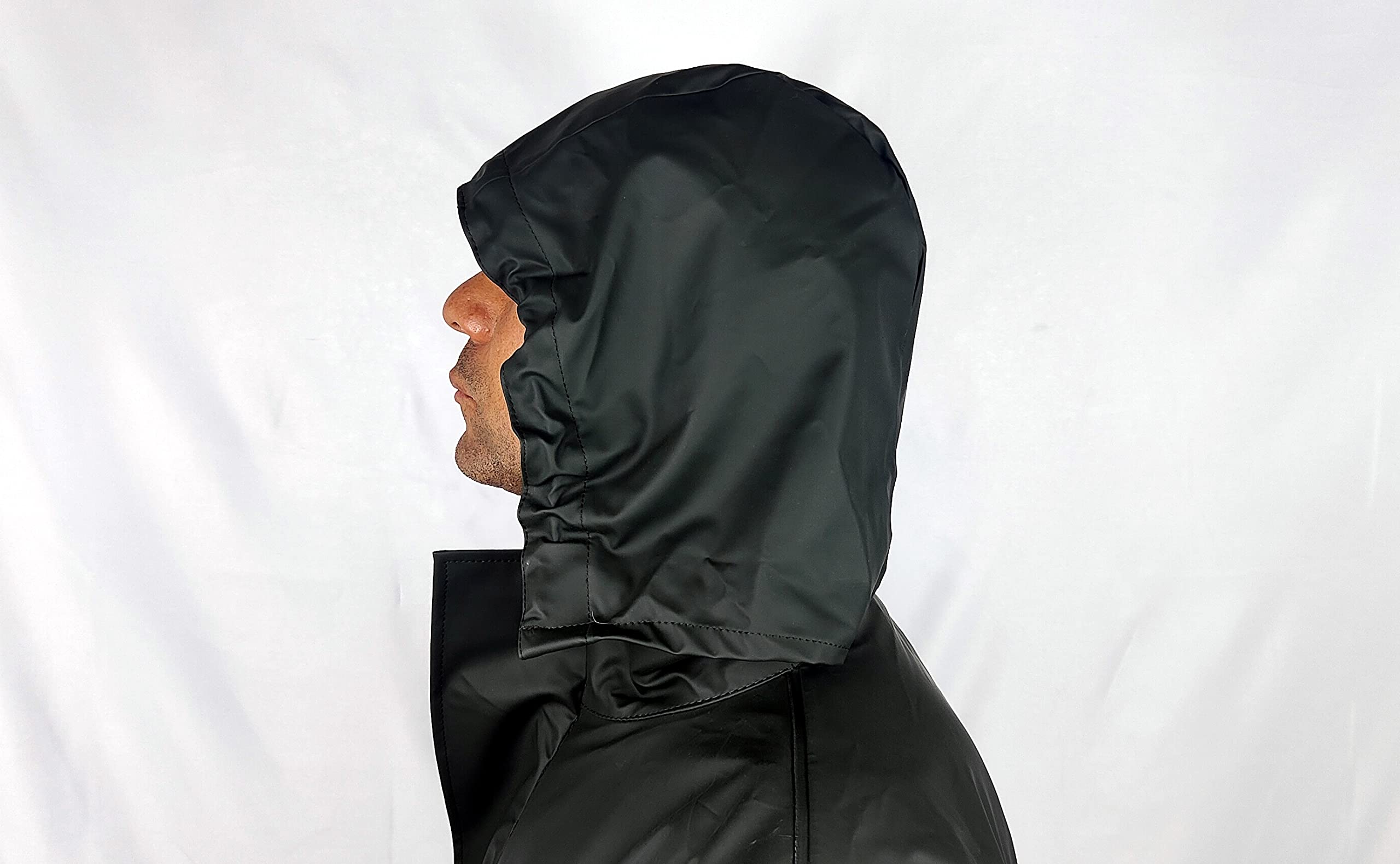 Ensemble pluie veste/pantalon en polyuréthane extra résistant