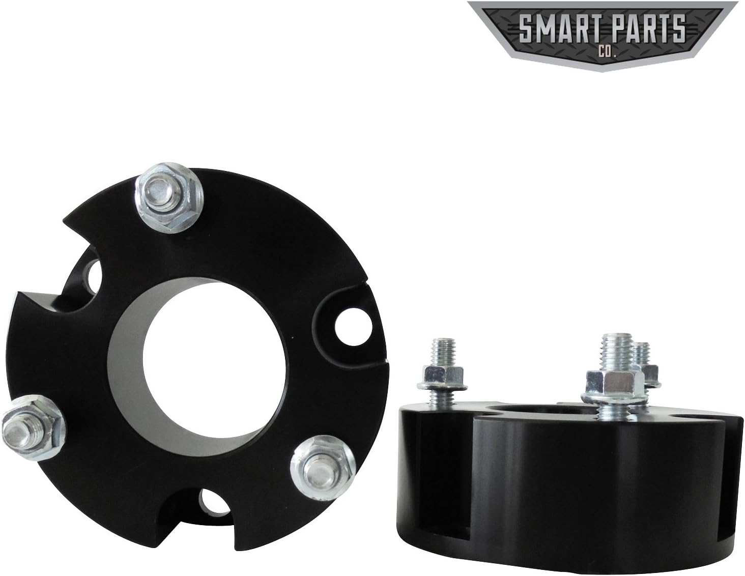 Smart Parts - 3" Front Suspension Lift Compatible with 2006-2018 DODGE RAM CNC Machined T6 Aircraft Billet Leveling Kit 4WD 4x4 High Performance