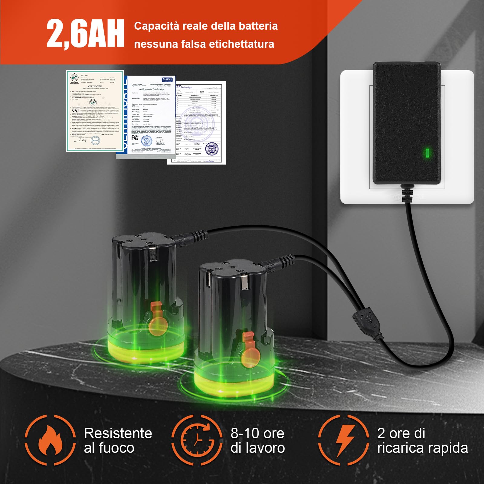 Forbici Potatura a Batteria 32mm, Progressivo Forbice Potatura a Batteria, Dotato di Schermo LCD e 2 x 2,6 AH Batterie Al Litio, 8-10 Ore Lavorative, Adatto a Negozi di Fiori, Frutteti e Giardini