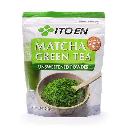 Ito En Té verde matcha polvo matcha japonés sin azúcar 12 onzas