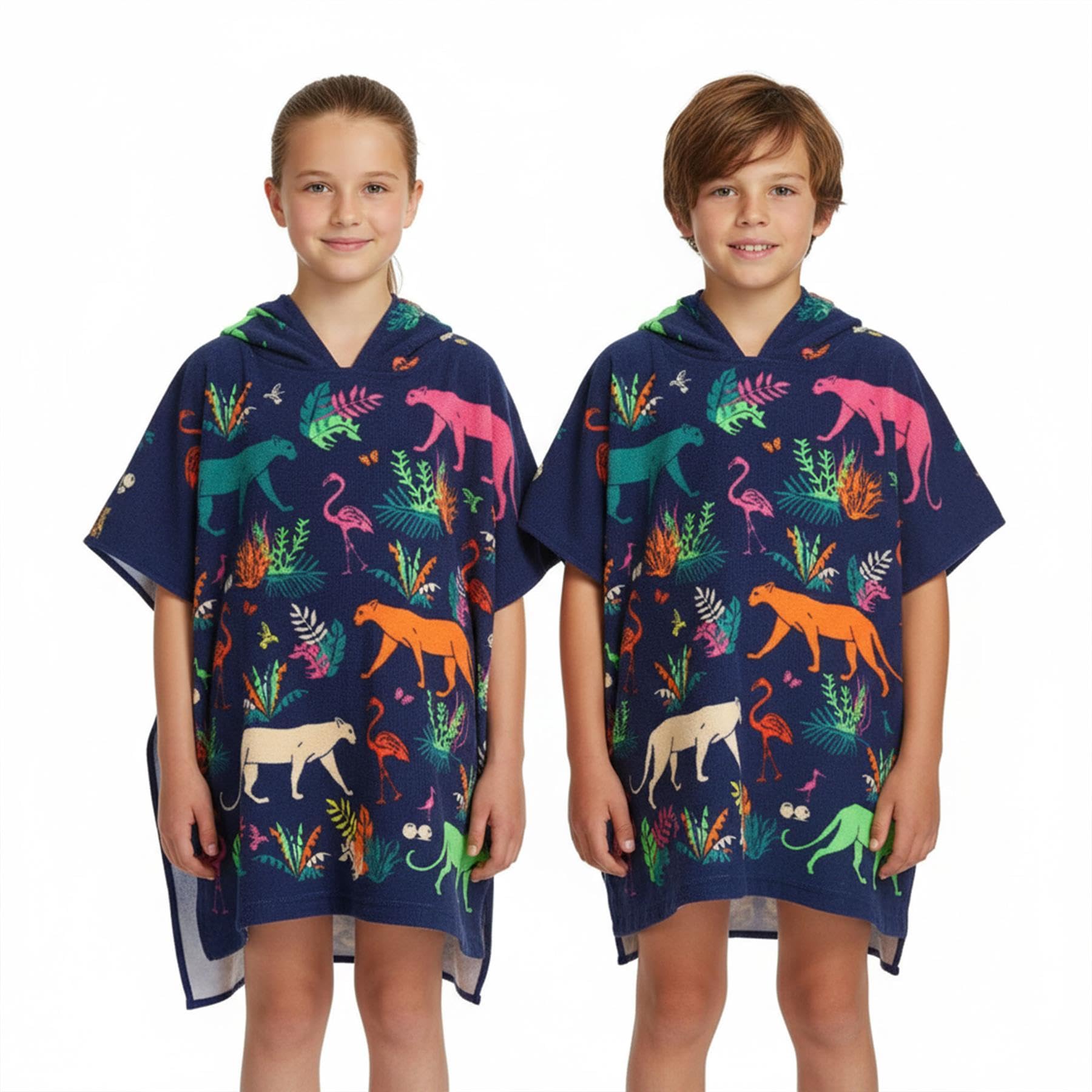 A2Z 4 Kids - Hooded Towel Jungle Panther One Size